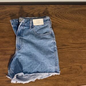 Hollister Light Blue Jean Shorts